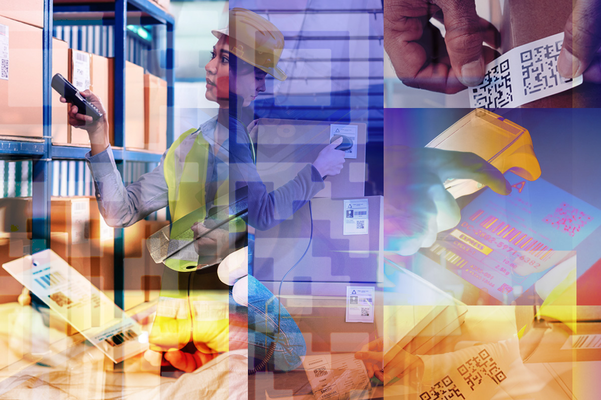 GS1 compliant warehouse labelling